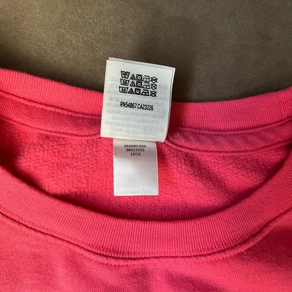 PINK Victoria's Secret Chicago Long Sleeve Tee - Pink with Silver Sequins on Sle - Picture 5 of 5